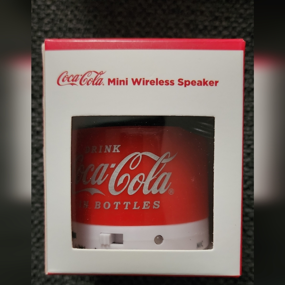 Coca-cola Discontinued MIni Wireless Bluetooth Speaker